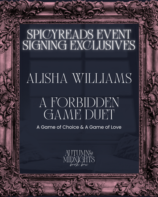 Alisha Williams - SpicyReads Event Signing Exclusives